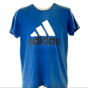 Unisex Blue Adidas T-shirt